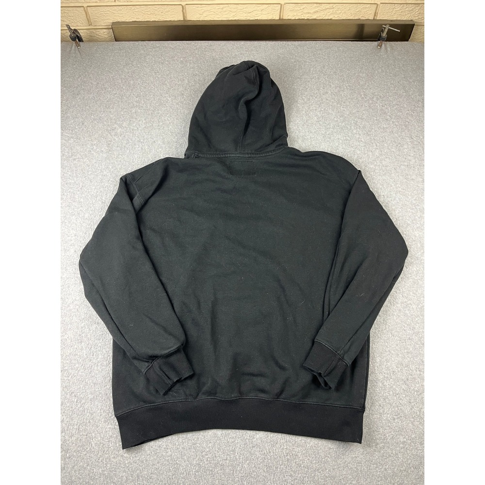 Dixxon Flannel Co Hoodie Mens XL Black Logo Graphic Fleece Pullover - Picture 4 of 8